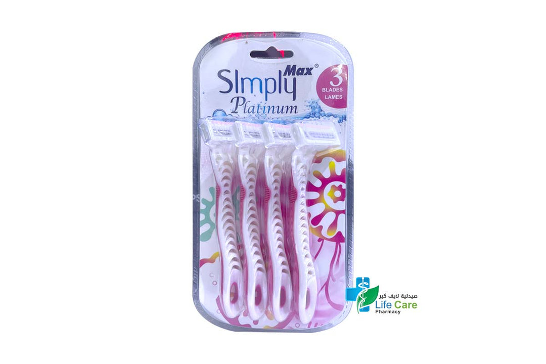 MAX Simply Platinum 3 Blades Lames #4