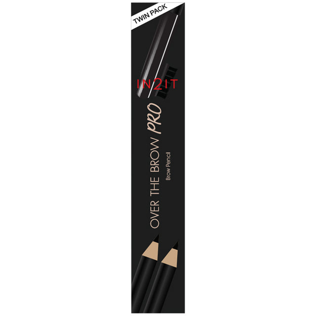 IN2IT Over The Brow Pro Brow Pencil - 1.14g | ان تو ات قلم حواجب برو لتحديد الحواجب – 1.14 غ