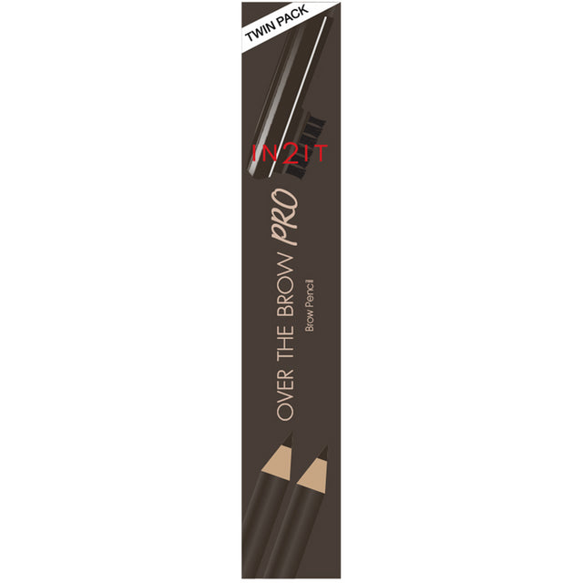 IN2IT Over The Brow Pro Brow Pencil - 1.14g | ان تو ات قلم حواجب برو لتحديد الحواجب – 1.14 غ
