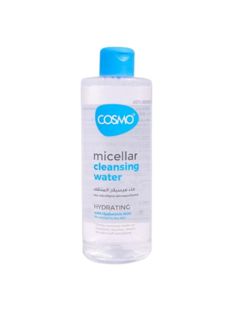 COSMO Micellar Cleansing Water Soothing - 500ml | كوزمو مزيل مكياج ميسيلار مهدئ للبشرة الحساسة - 500 مل