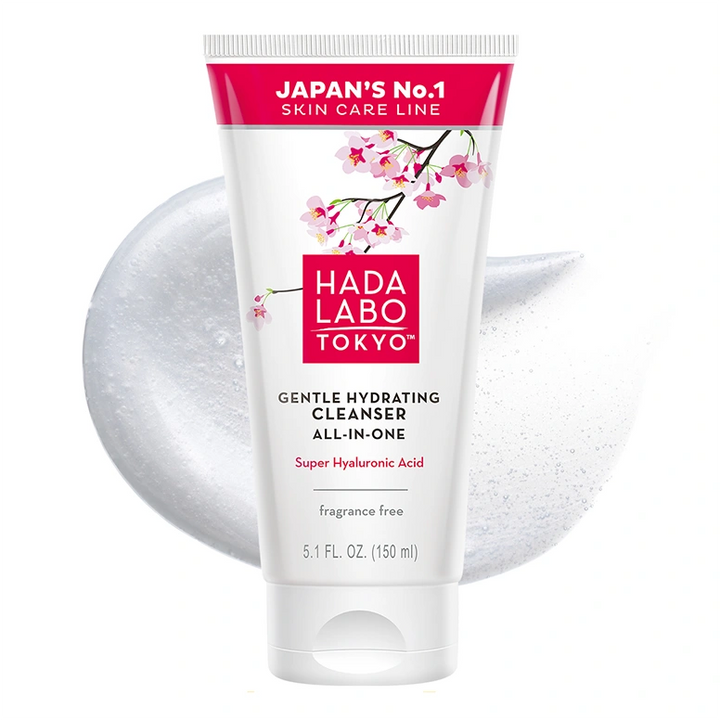 Hada Labo Gentle Hydrating Cleanser -150ml | هادا لابو غسول لطيف مرطب للوجه - 150 مل