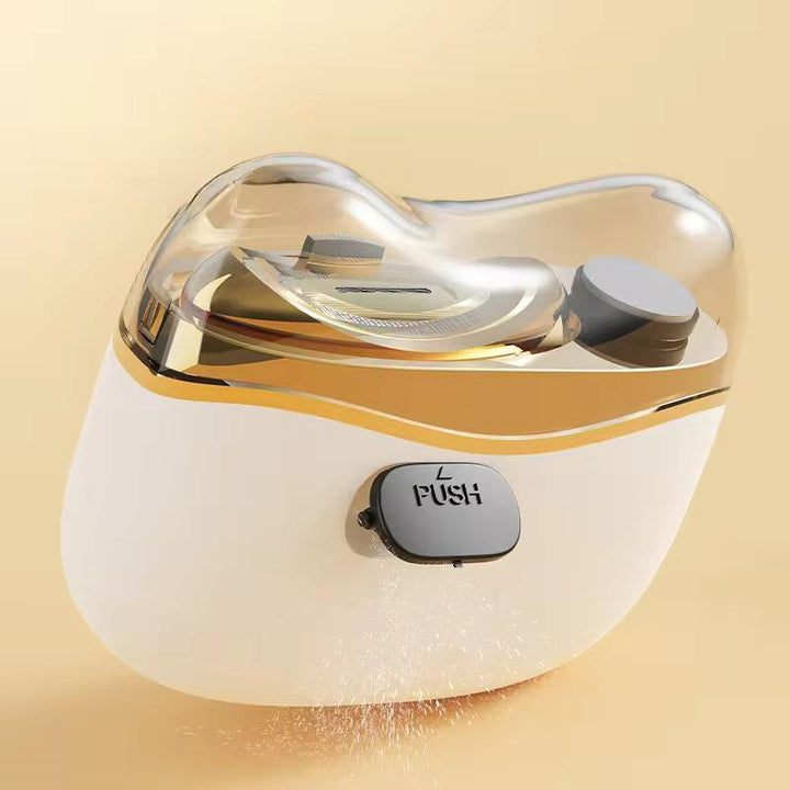 Nabun 2 In 1 Electric Nail Clipper White | نابون قصاصة أظافر كهربائية 2 في 1 باللون الأبيض