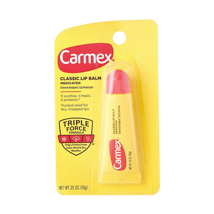 Carmex Classisc Lip Balm Medicated - 10g | كارمكس مرطب شفاه طبي كلاسيكي - 10 غرام