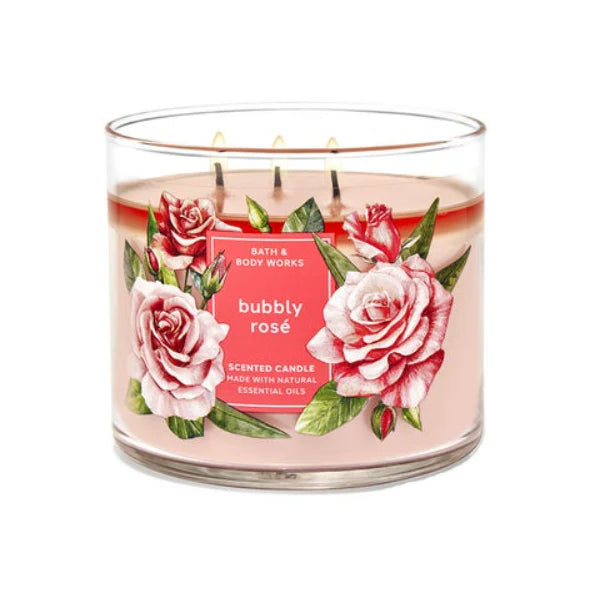 Black Tea Rose 3-wick Candle - 411g