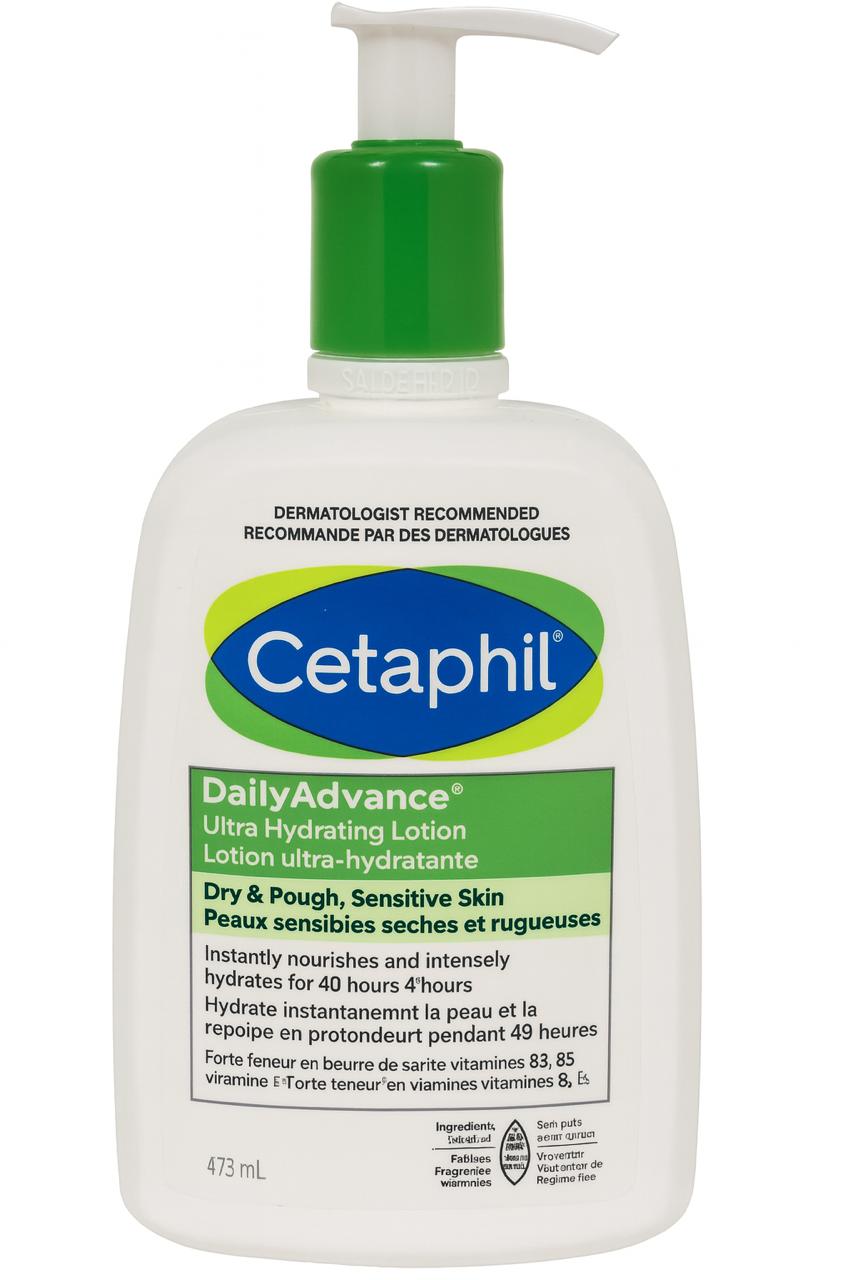 Cetaphil Daily Advance Ultra Hydrating Lotion - 473ml | سيتافيل لوشن مرطب للبشرة الجافة و الحساسة - 473 مل