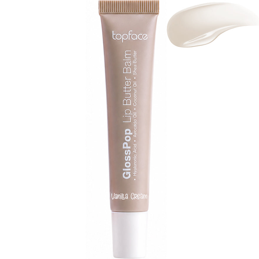 topface GLOSS POP LIP BUTTER BALM - 15g | توب فيس بلسم شفاه غلوس بوب فانيلا كريمة - 15غ #1