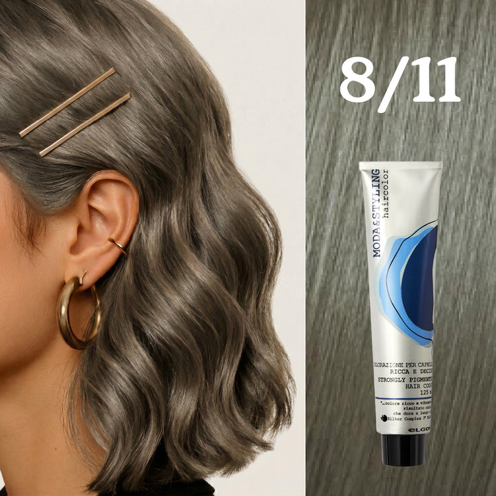 Elgon Moda&styling Haircolor Strongly Pigmented Hair Color - 125ml | ايلكون صبغة شعر مودا ستايلنج - 125مل
