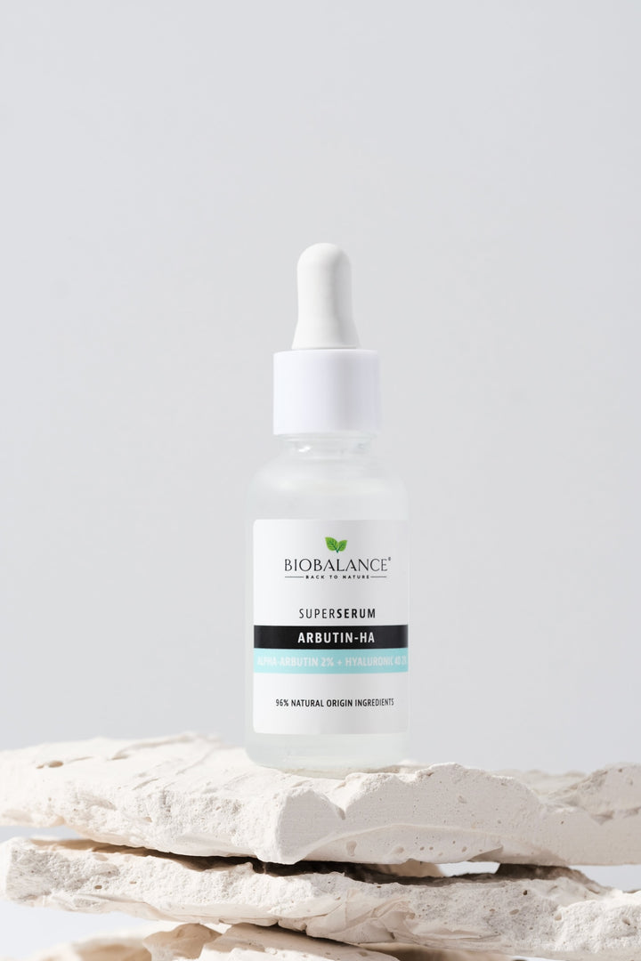 Bio Balance Super Serum Arbutin - HA  - 30ml | بايو بالانس سيروم الفا اربوتين و حمض الهيالورنيك - 30 مل