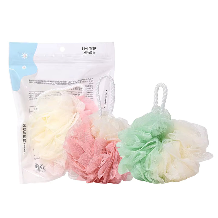 LMLTOP Bath Ball Skin Friendly Wash Away The Fatigue Of The Day | ال ام ال توب ليفة استحمام لطيفة على البشرة