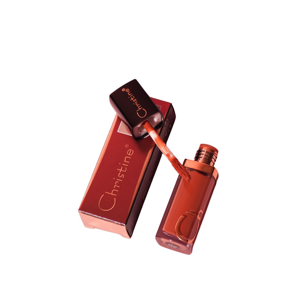 Christine Long Lasting Lip Gloss - 6.8g | كريستين أحمر شفاه بتأثير مرطب - 6.8 غ