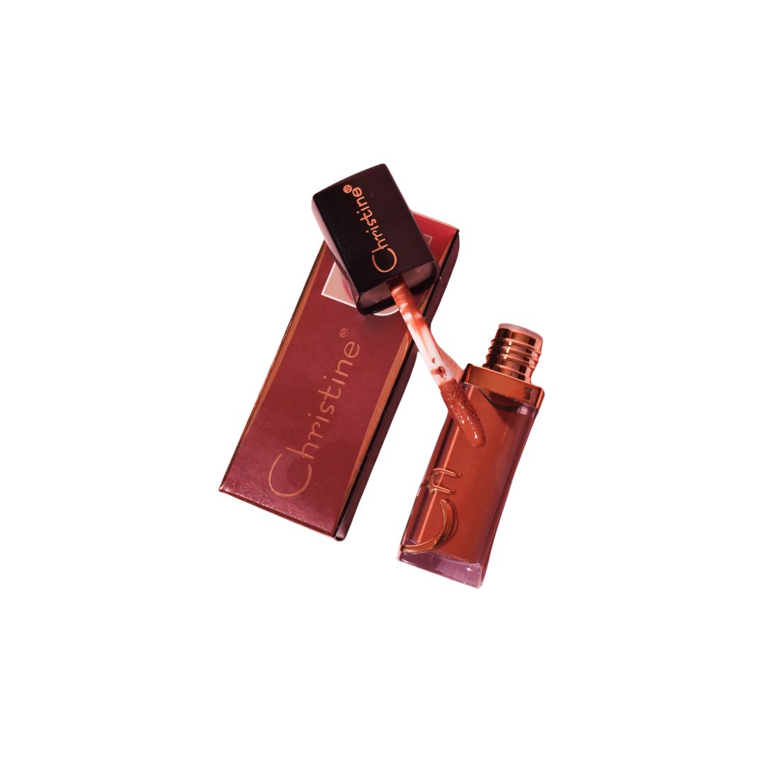Christine Long Lasting Lip Gloss - 6.8g | كريستين أحمر شفاه بتأثير مرطب - 6.8 غ
