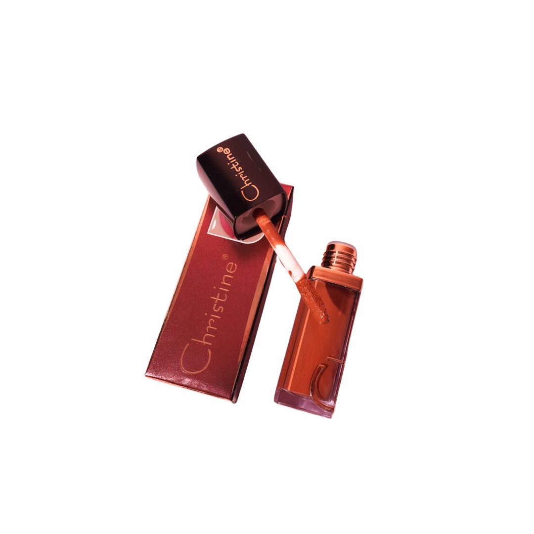 Christine Long Lasting Lip Gloss - 6.8g | كريستين أحمر شفاه بتأثير مرطب - 6.8 غ