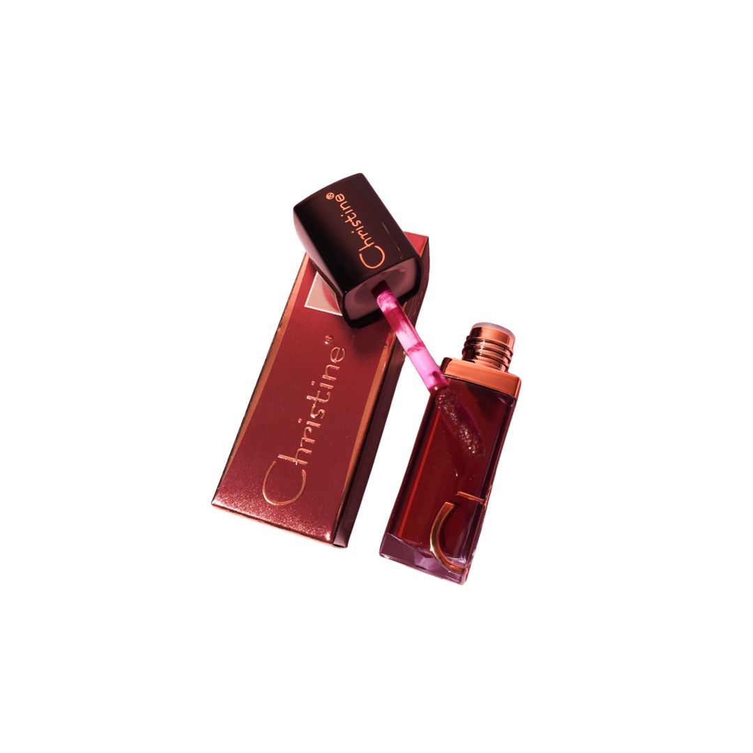 Christine Long Lasting Lip Gloss - 6.8g | كريستين أحمر شفاه بتأثير مرطب - 6.8 غ