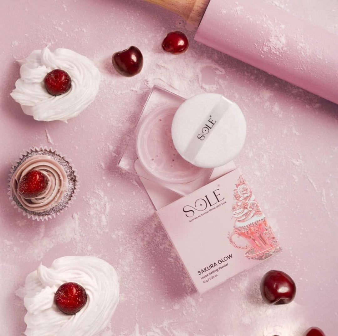 SOLE Loose Setting Powder - 10g | سولي لوس باودر ساكورا جلو - 10غ