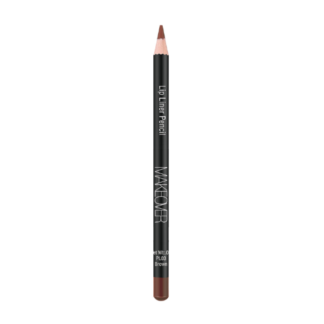 Makeover lipliner pencil - 1.8g | ماك أوفر قلم تحديد شفاه بلون قهوة - 1.8غ