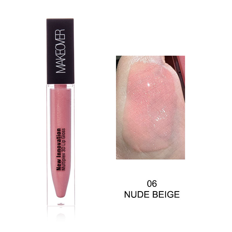 Makeover Multiplex 3D Lip - 6ml | ميك أوفر غلوس شفاه - 6مل