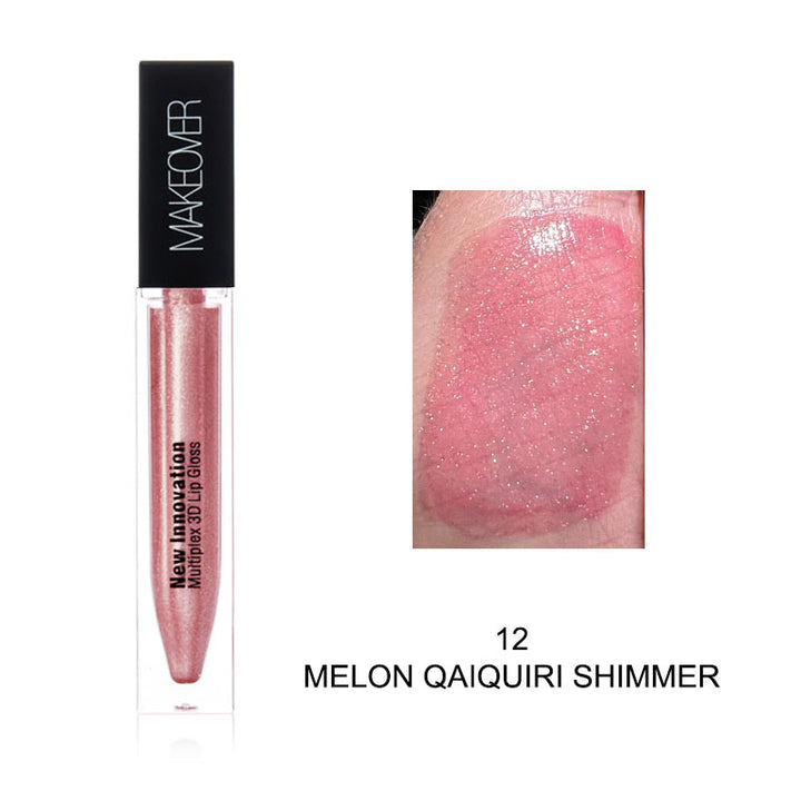 Makeover Multiplex 3D Lip - 6ml | ميك أوفر غلوس شفاه - 6مل