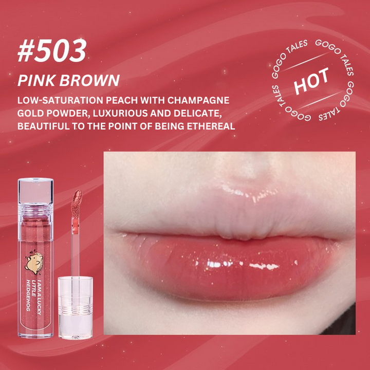 GOGO TALES Water Light Sweet Ripple Lip Gloss - 4.6g | احمر شفاه سائل - 4.6غ
