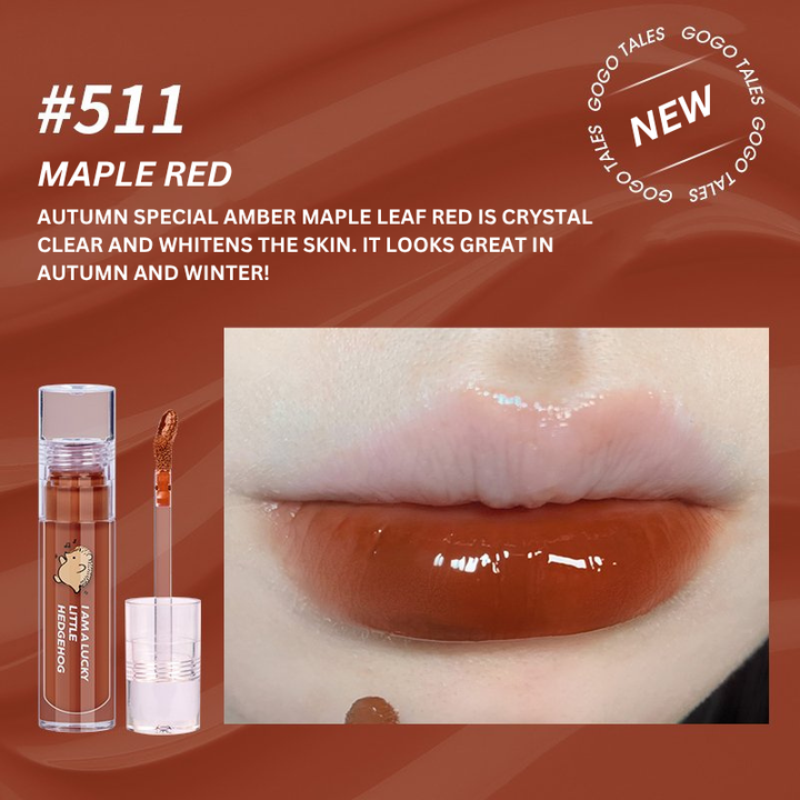 GOGO TALES Water Light Sweet Ripple Lip Gloss - 4.6g | احمر شفاه سائل - 4.6غ