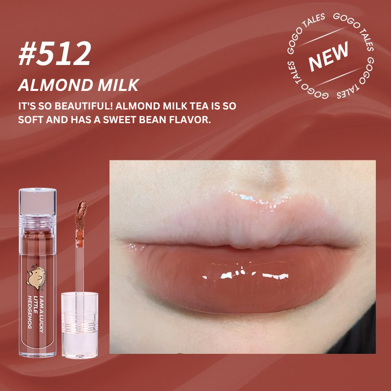 GOGO TALES Water Light Sweet Ripple Lip Gloss - 4.6g | احمر شفاه سائل - 4.6غ