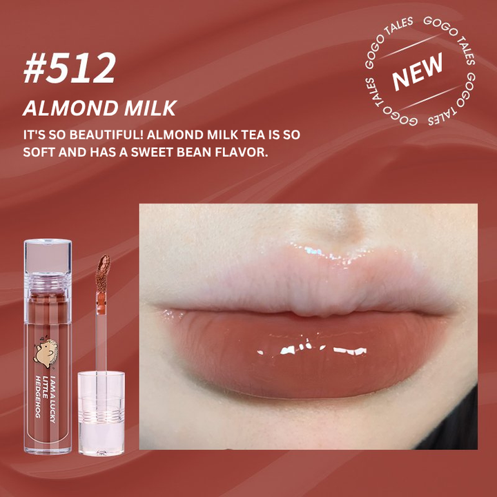 GOGO TALES Water Light Sweet Ripple Lip Gloss - 4.6g | احمر شفاه سائل - 4.6غ