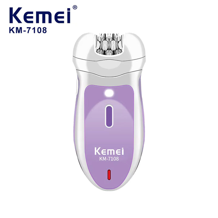 KEMEI Lady Professional Electric Electric Epilator 4 In 1 | كيمي جهاز إزالة الشعر