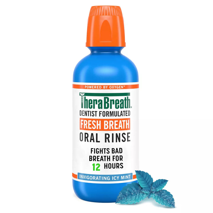 TheraBreath Fresh Breath Oral Rinse - 473ml | ثيرا بريث غسول للفم - 473 مل