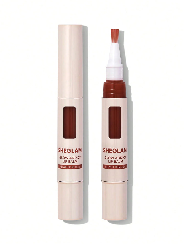 SHEGLAM GLOW ADDICT LIP BALM - 3.2g | شيكلام مرطب شفاه مع لون - 3.2 غرام
