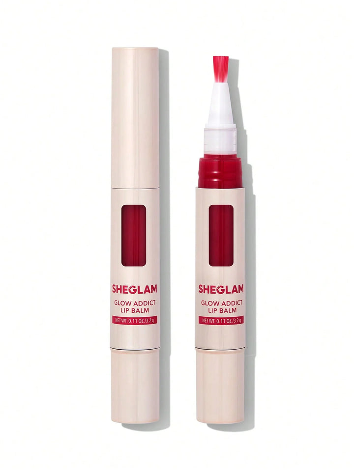 SHEGLAM GLOW ADDICT LIP BALM - 3.2g | شيكلام مرطب شفاه مع لون - 3.2 غرام