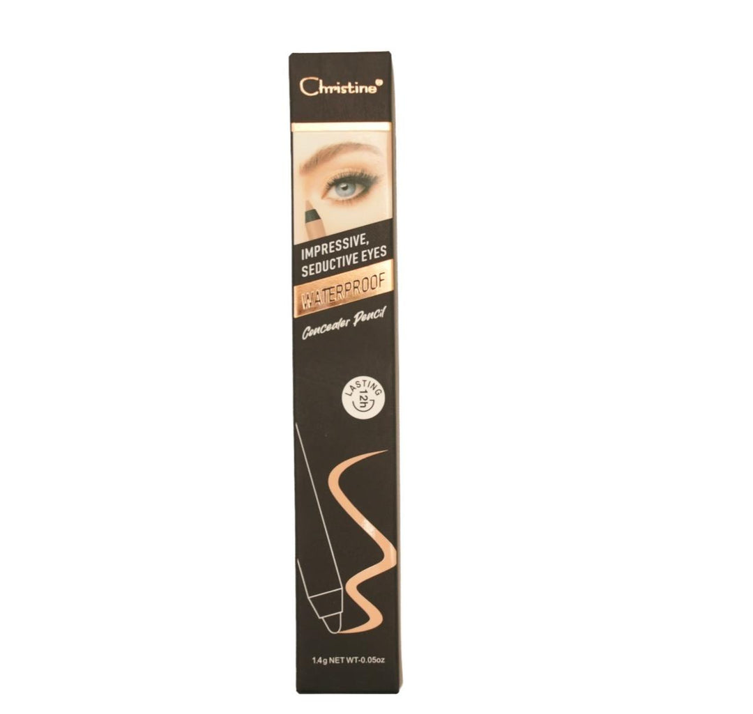 Christine Waterproof Eyeliner Pencil - 1.4g | كريستين قلم تحديد عيون مقاوم للماء - 1.4 غرام