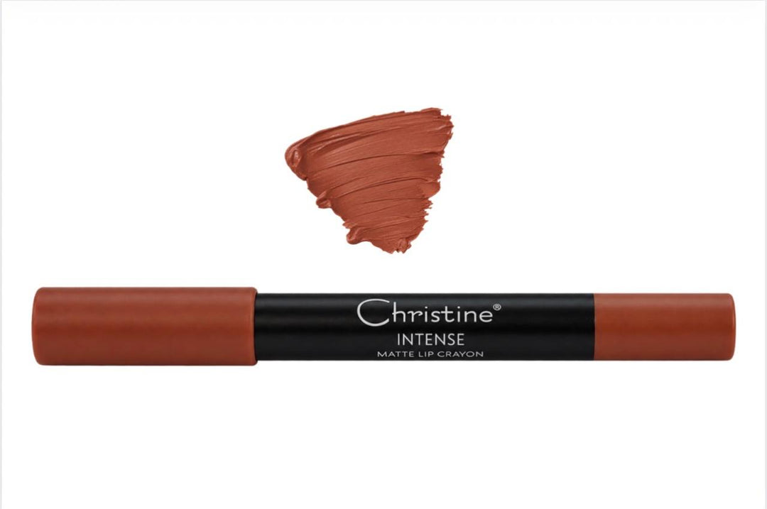 Christine Intense Matte Lip Crayon Long Lasting Wear - 3.0g | كريستين قلم شفاه مات- 3.0غ