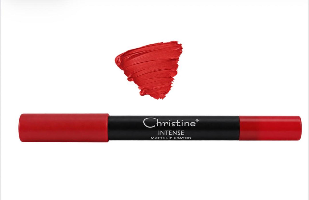 Christine Intense Matte Lip Crayon Long Lasting Wear - 3.0g | كريستين قلم شفاه مات- 3.0غ