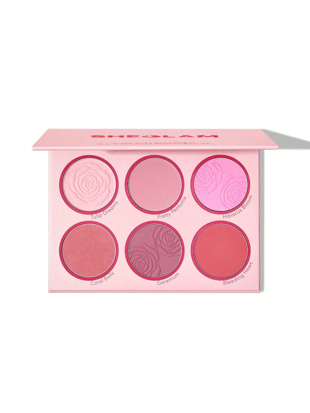 Sheglam Floral Flush Blush Palette - Blushing Bouquet | شيكلام بلاش للخدود بالوان زهرية