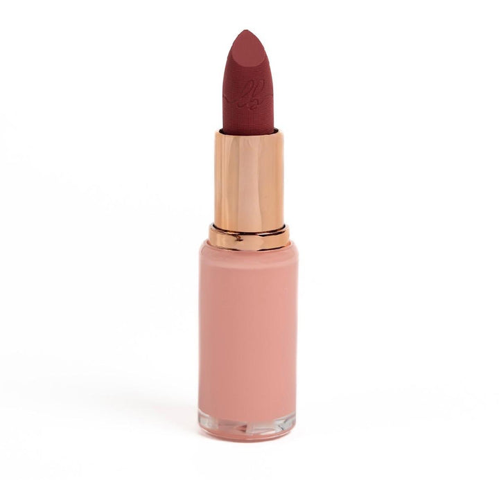 LUDEMA BROWN Matte Lipstick - 3.8 g | لوديما براون احمر شفاه مات - 3.8 غ