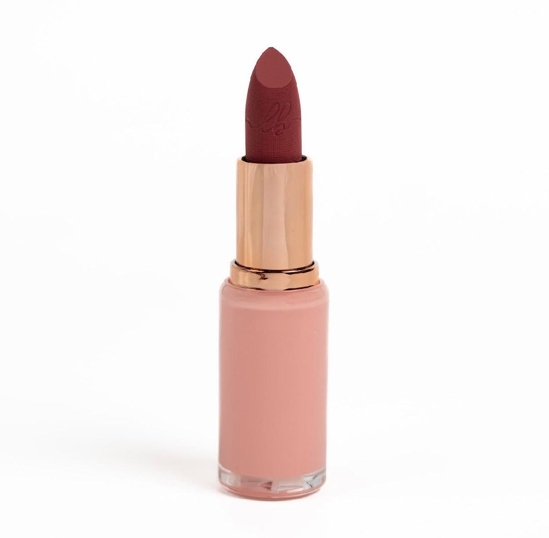 LUDEMA BROWN Matte Lipstick - 3.8 g | لوديما براون احمر شفاه مات - 3.8 غ
