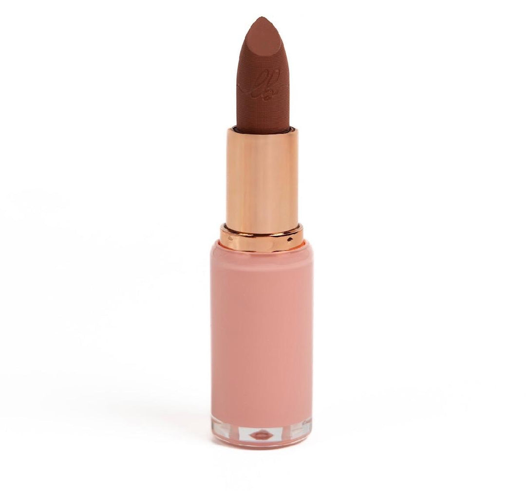 LUDEMA BROWN Matte Lipstick - 3.8 g | لوديما براون احمر شفاه مات - 3.8 غ
