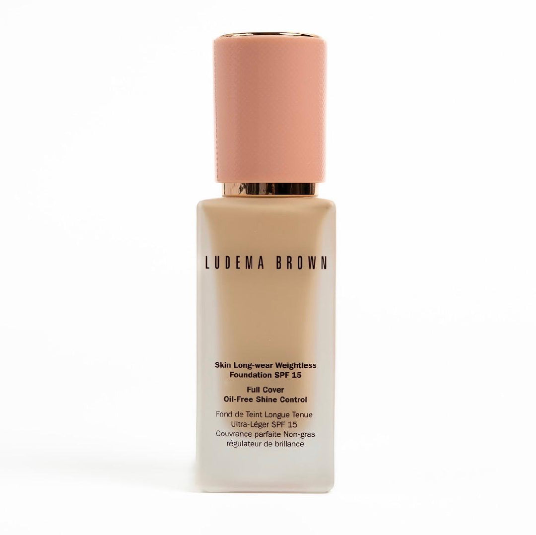 LUDEMA BROWN Foundation Skin Long Wear Weightless Spf 15 Full Cover Oil Free Shine Control - فارغ | سfoundation SPF 15 - فارغ #1