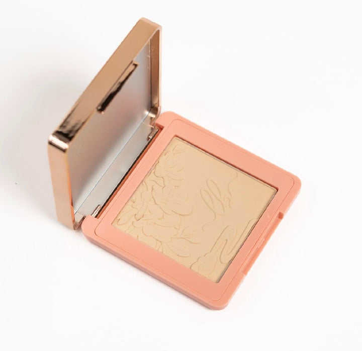 LUDEMA BROWN Sheer Finish Presser Powder | بودرة الوجه #1