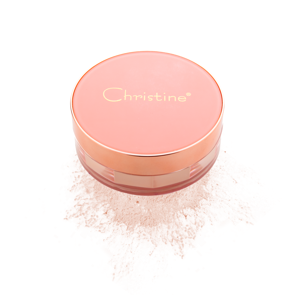 Christine Extreme Perfection & Matte Finish Invisible Loose Powder - 15g | كريستين لوس باودر مات - 15 غ
