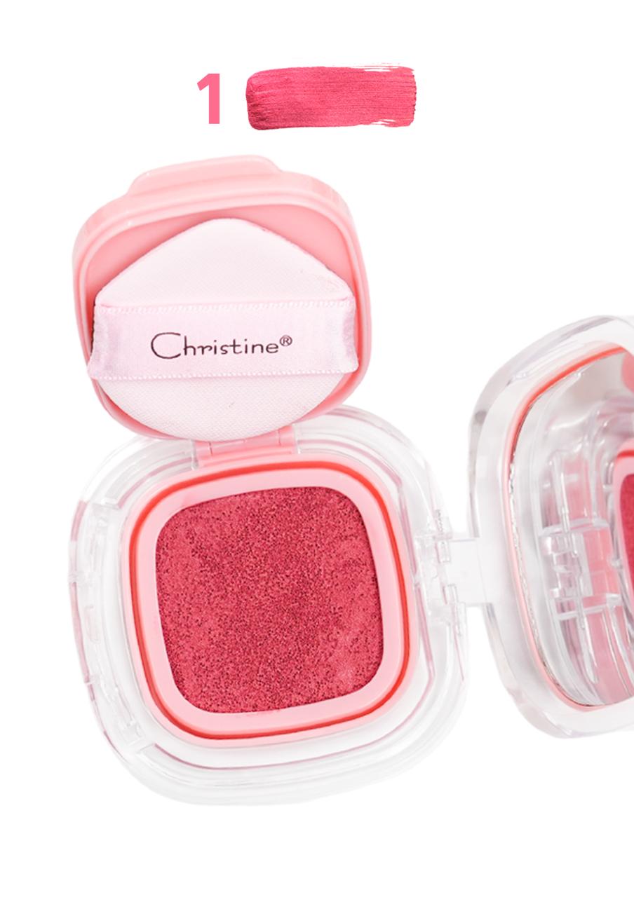 Christine Cushion Blusher - 15g |كريستين كوشن بلاشر للخدود – 15 غر