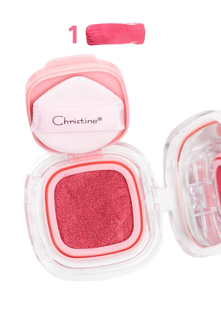 Christine Cushion Blusher - 15g |كريستين كوشن بلاشر للخدود – 15 غر