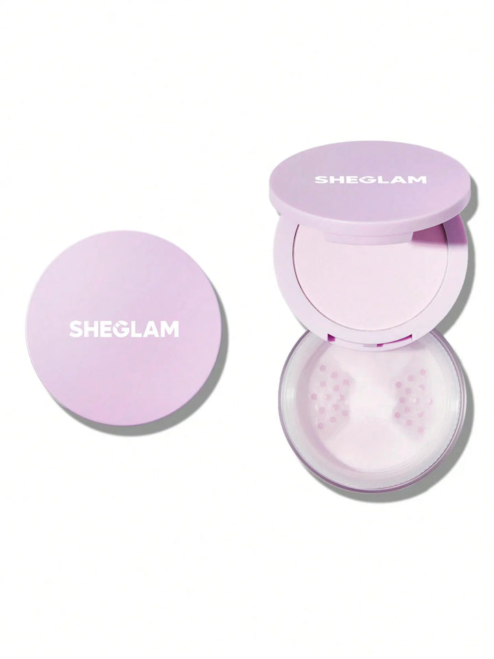 Sheglam Insta-Ready Face & Under Eye Setting Powder Duo | بودرة تثبيت المكياج ثنائية شفافة للوجه وتحت العين