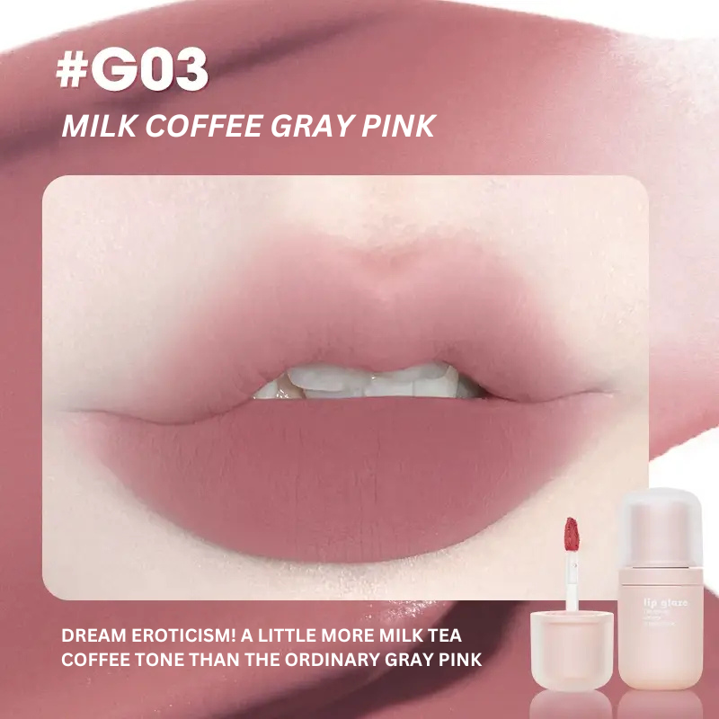 GOGO TALES Velvet Mist Longwear Lip Mud - 4.8g |جوجو تيلز قلم شفاه مخملي طويل الثبات  فيلفت ميست - 4.8 غرام