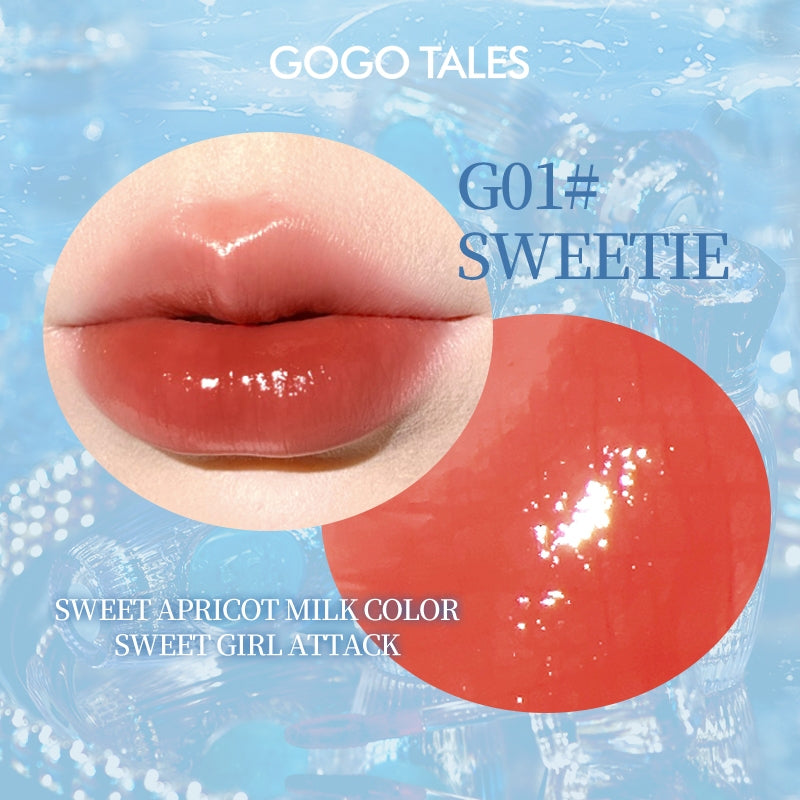 GOGO TALES Crystal Slipper Soft Non Sticky - 2.9g | تنت للشفاه - 2.9غ