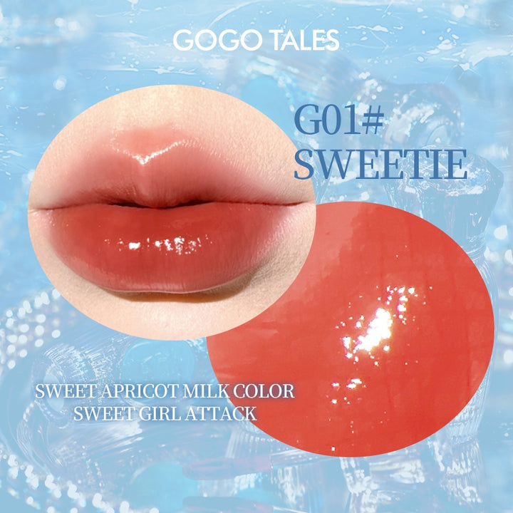 GOGO TALES Crystal Slipper Soft Non Sticky - 2.9g | تنت للشفاه - 2.9غ