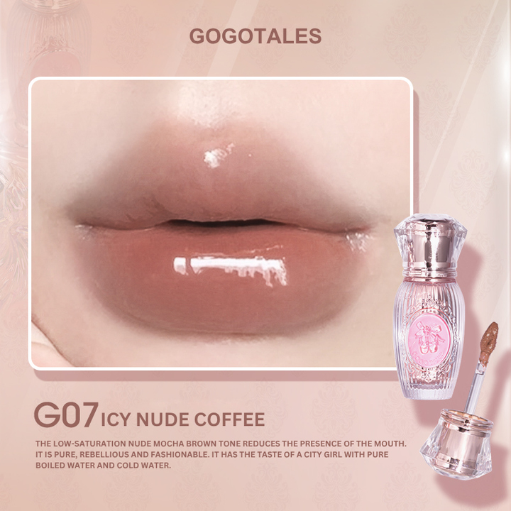 GOGO TALES Sweet Ballet Light Lip Glaze - 2.9g | غوغو تيلز ليب غليز لامع خفيف - 2.9 غ