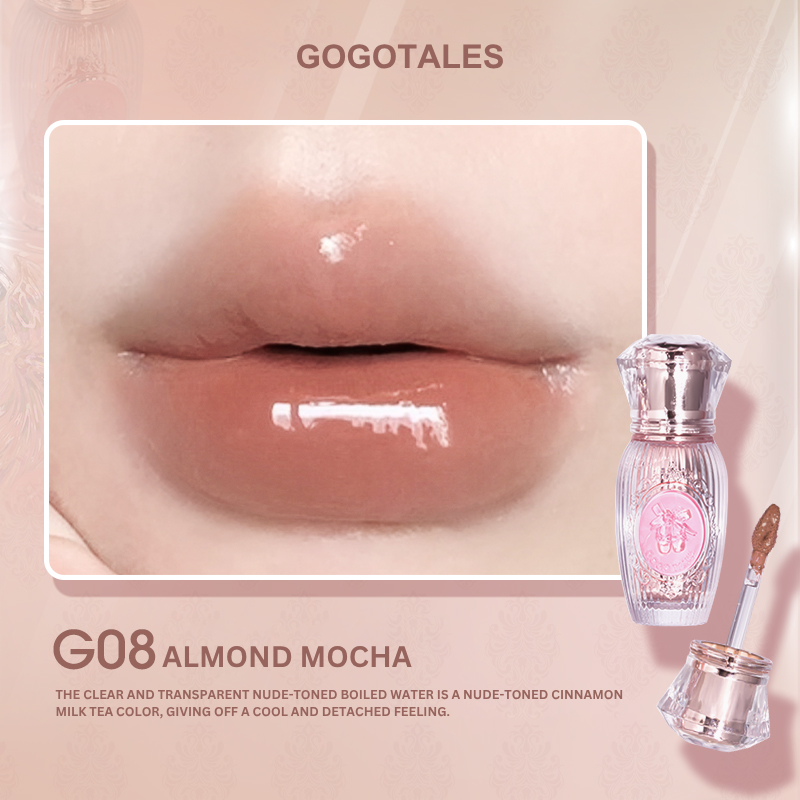 GOGO TALES Sweet Ballet Light Lip Glaze - 2.9g | غوغو تيلز ليب غليز لامع خفيف - 2.9 غ
