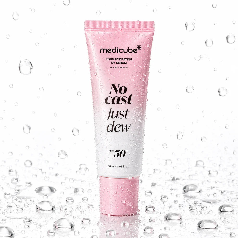 medicube PDRN Hydrating Sun Serum - 50ml | ميدي كيوب سيروم واقي شمس مرطب ببي دي آر إن – 50 مل
