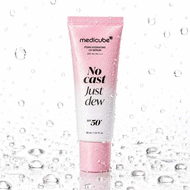 medicube PDRN Hydrating Sun Serum - 50ml | ميدي كيوب سيروم واقي شمس مرطب ببي دي آر إن – 50 مل