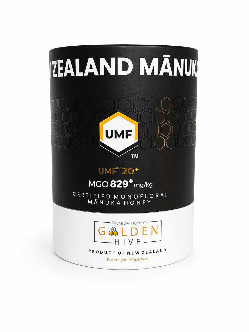 Golden Hive Manuka Honey Mgo 829+ - 250g | كولدن هايف عسل المانوكا +829 - 250 غ